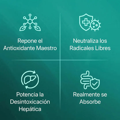 Cápsulas De Glutatión Liposomal Hermios