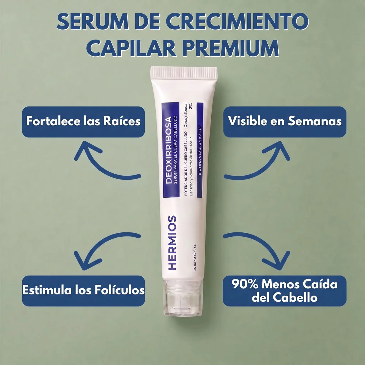 Sérum para o Crescimento do Cabelo