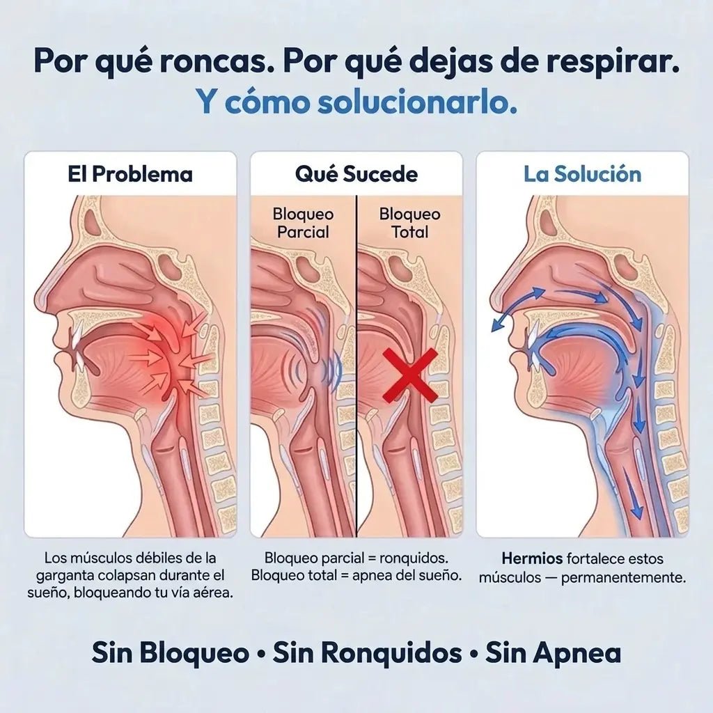 Elimina Los Ronquidos Y La Apnea Del Sueño