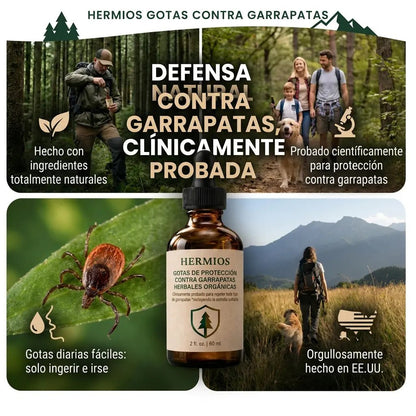 Gotas para a Proteção contra Carraças