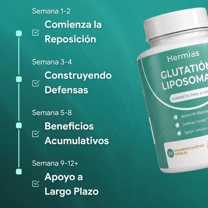 Cápsulas De Glutatión Liposomal Hermios