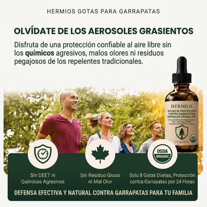 Gotas para a Proteção contra Carraças