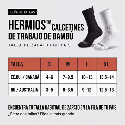 Calcetines de Trabajo de Bambú