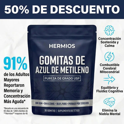 Gomas de Azul de Metileno