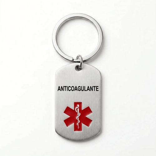 Porta-chaves Anticoagulante